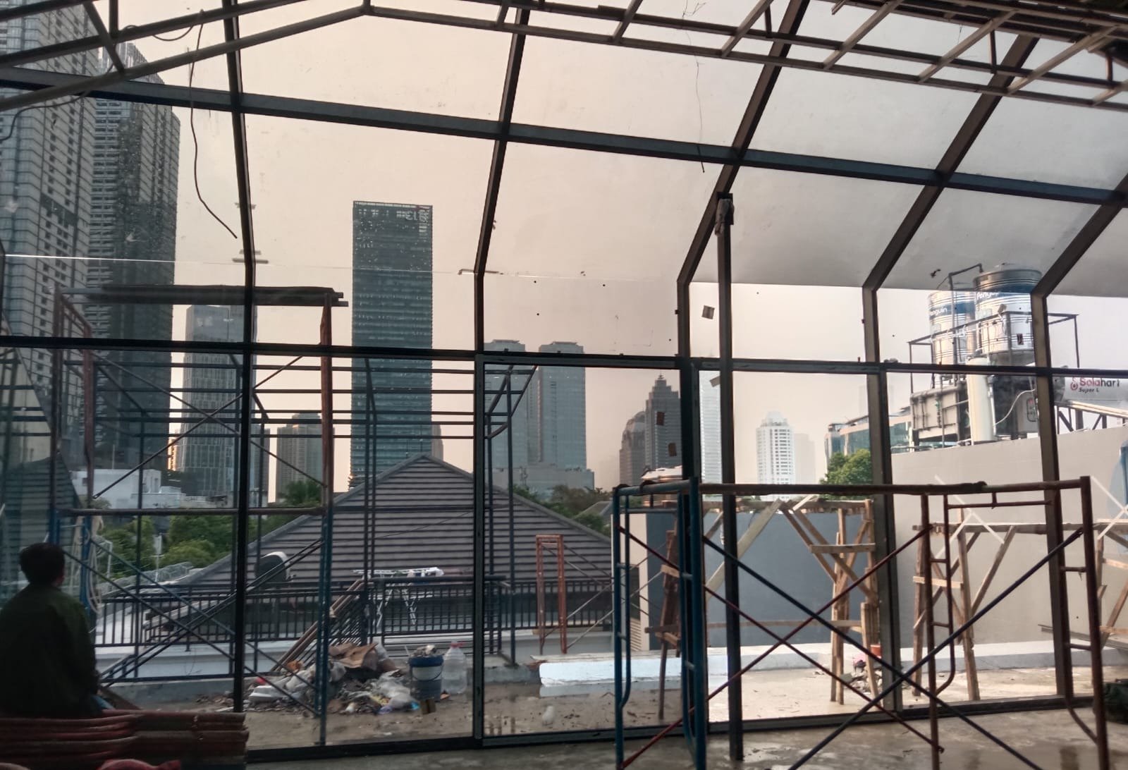 Cafe Modern - Clear Safety Film